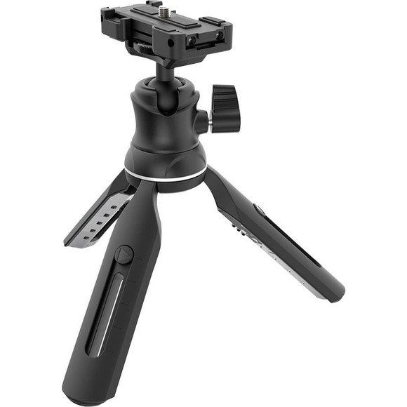 Digipower - DP-VLX100 The Instructor - 8.5" Tripod Professional Video Kit -Black